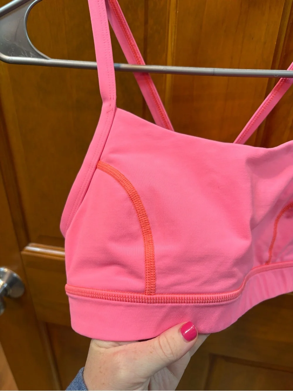 Lululemon Women’s Rise and Run Bra Flash Light Size 6